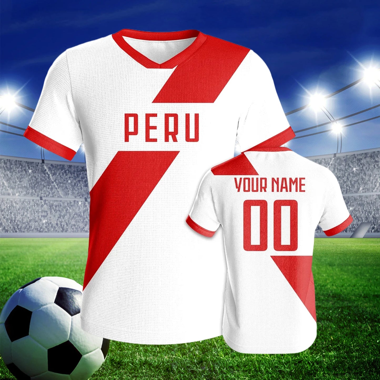 Peru Football Jersey