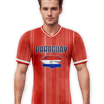 Paraguay Custom Football Jersey