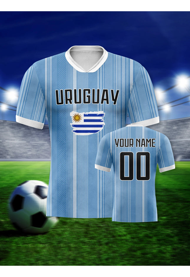 Uruguay Custom Football Jersey