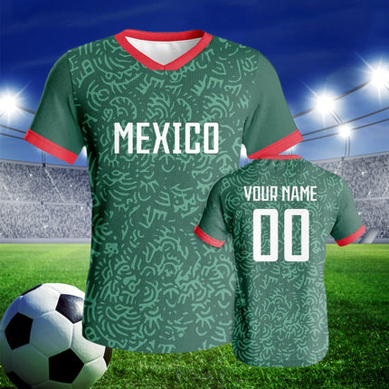 Mexico Custom Football Jersey