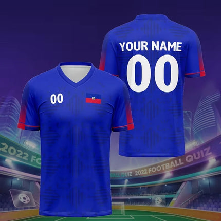 Haiti Custom Football Jersey